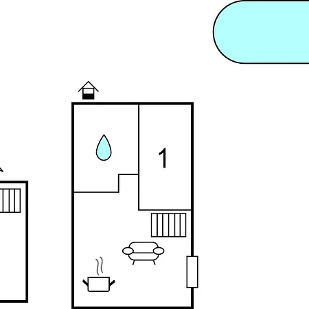 2 Bedroom Beautiful In Hébergement de vacances